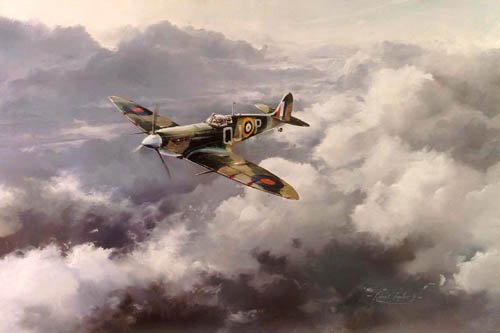 Robert Taylor Spitfire - Custom Signature Prints